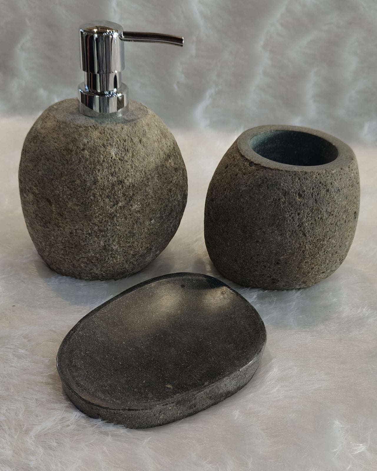 Bali Stone Bath Accessories