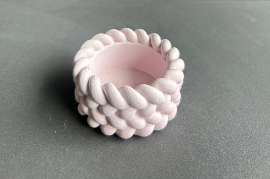 Braided Candle Holder 