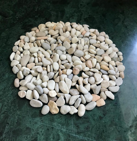 Pebble stone White in Bali collection