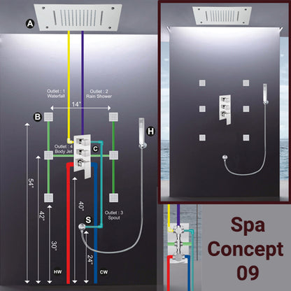 Simoll-Shower Spa Concept