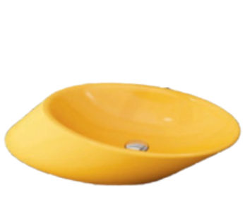 Bocchi-Milano-Yellow - Counter Top Sink