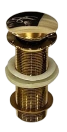 Ecm - Brass Gold - Full Thread Waste Coupling