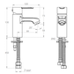 Cera - VICTOR - F1015451 - Single Lever Basin Mixer