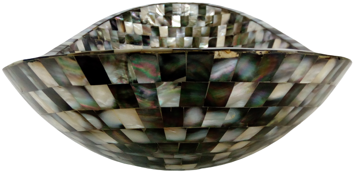 ECM - Boat Shaped - Mother Of Pearl Basin