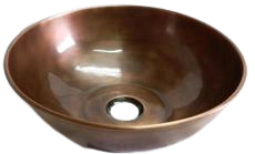 Copper Basin - ECM - COPPER 6 - 13''-Antique Round