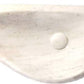 ईसीएम - डी6713 - सफेद संगमरमर पत्थर वॉश बेसिन