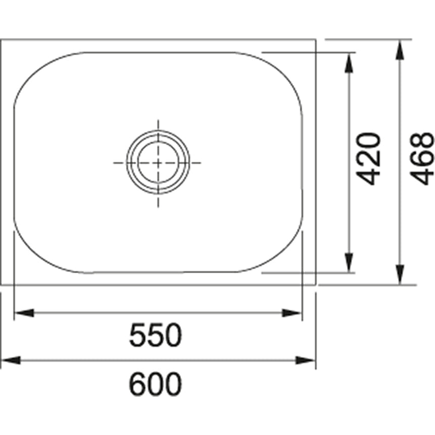 Single Bowl Sink 