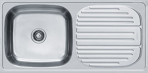 Franke - 611 X Grand - 101.0153.118 (44” x 20”) - European Satin Finish Sink