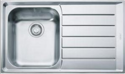 Franke - Neptune - NET - 611 -LHD -101.0262. 013  - Microdecor Finish Sink