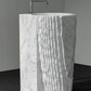 Ecm - Indian Carrara 101 - Pedestal Stone Basin
