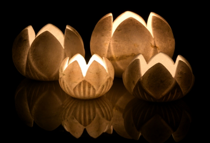 Candle Holders Stone