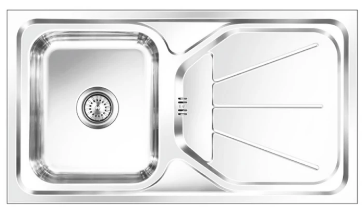 Single Bowl with drainboard