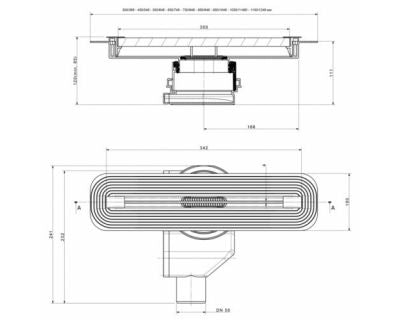 PESTAN - 131 000 30 - Confluo Slimline Drain