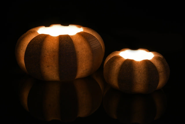 Candle Holders - Pumpkin - SCC071