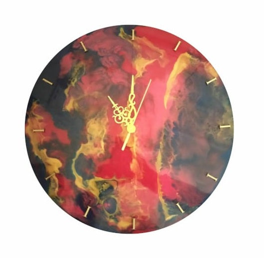 Epoxy Resin Wall Clock