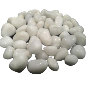 White Polished Pebbles