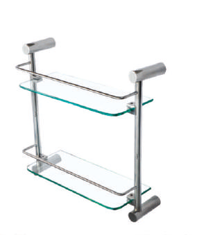 Glass Self Rack