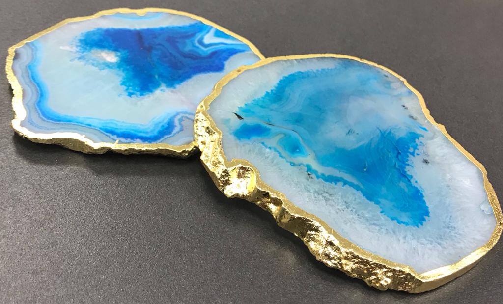 Coaster Agate - Set of 8 Coasters